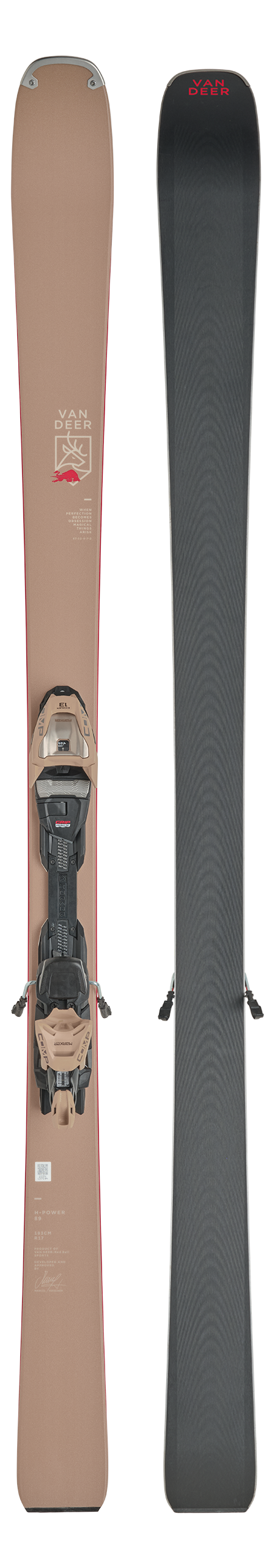 Van Deer – Red Bull Sports H-Power 89 Ski mit Bindung – Skitest 2026/27